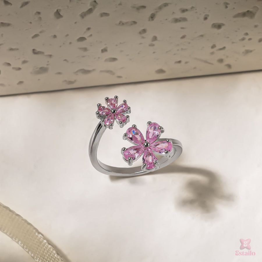 Floral Embrace Ring