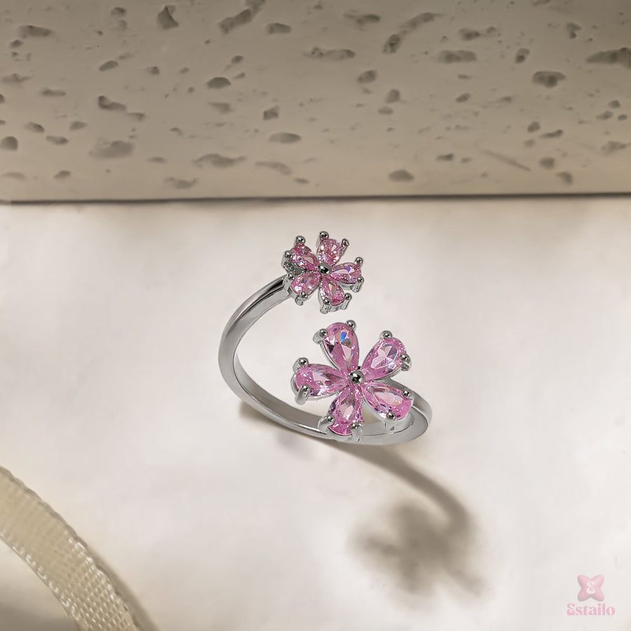 Floral Embrace Ring