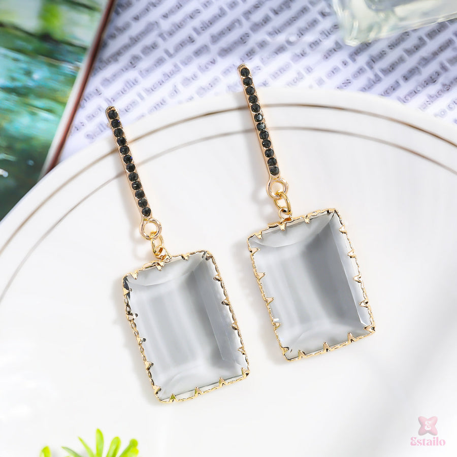 Refined Crystal Earrings