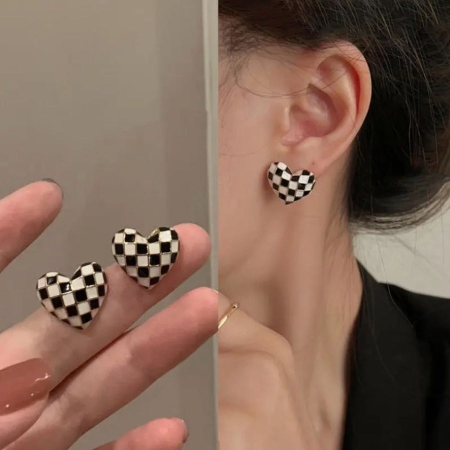 Tiny Tux Twirl Studs Earrings