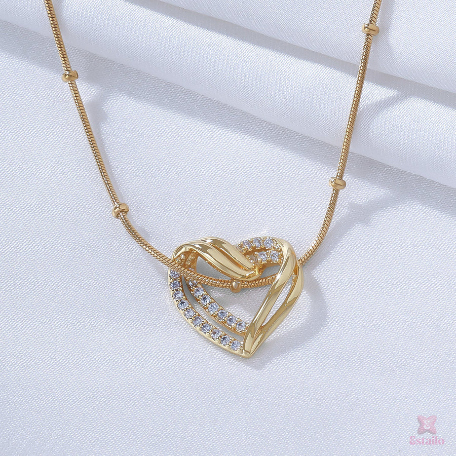 Infinite Love Heart Necklace