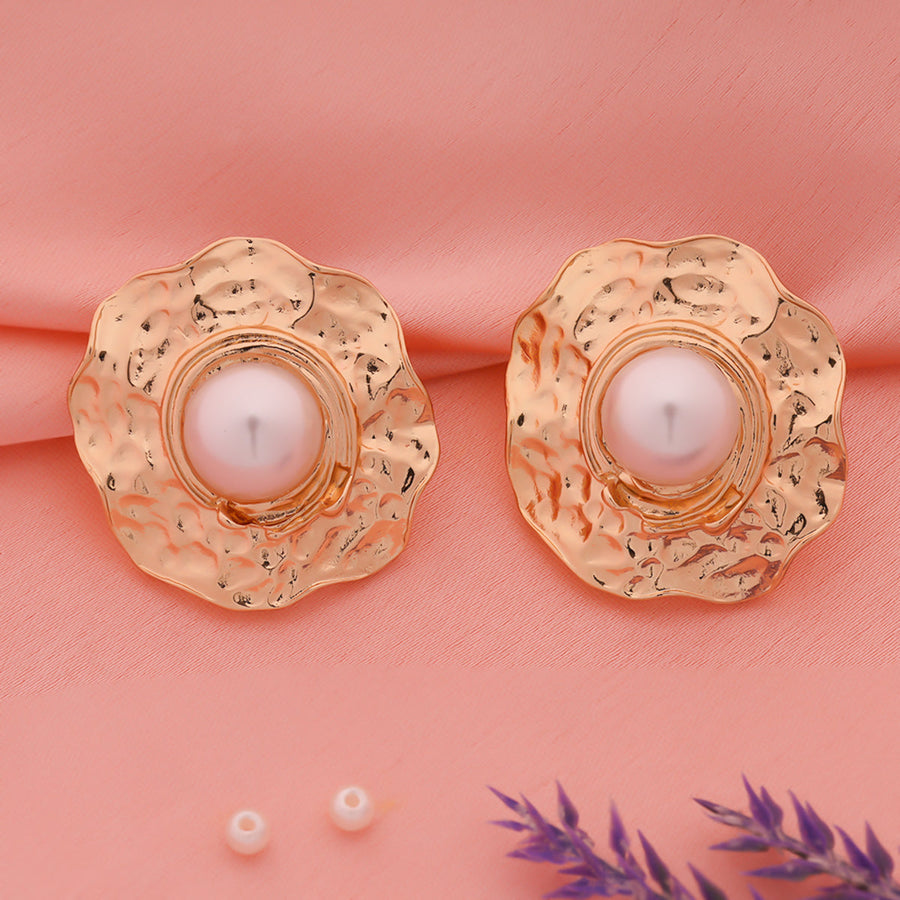 Blossom Pearl Statement Earrings