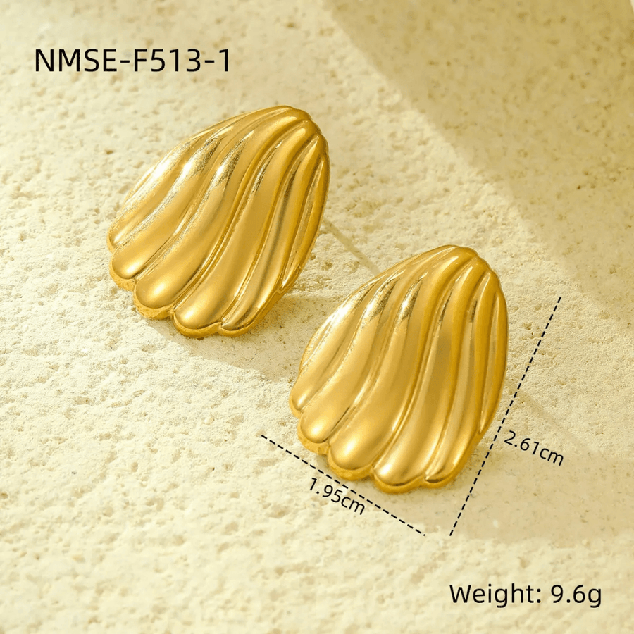 Statement Shell Earrings