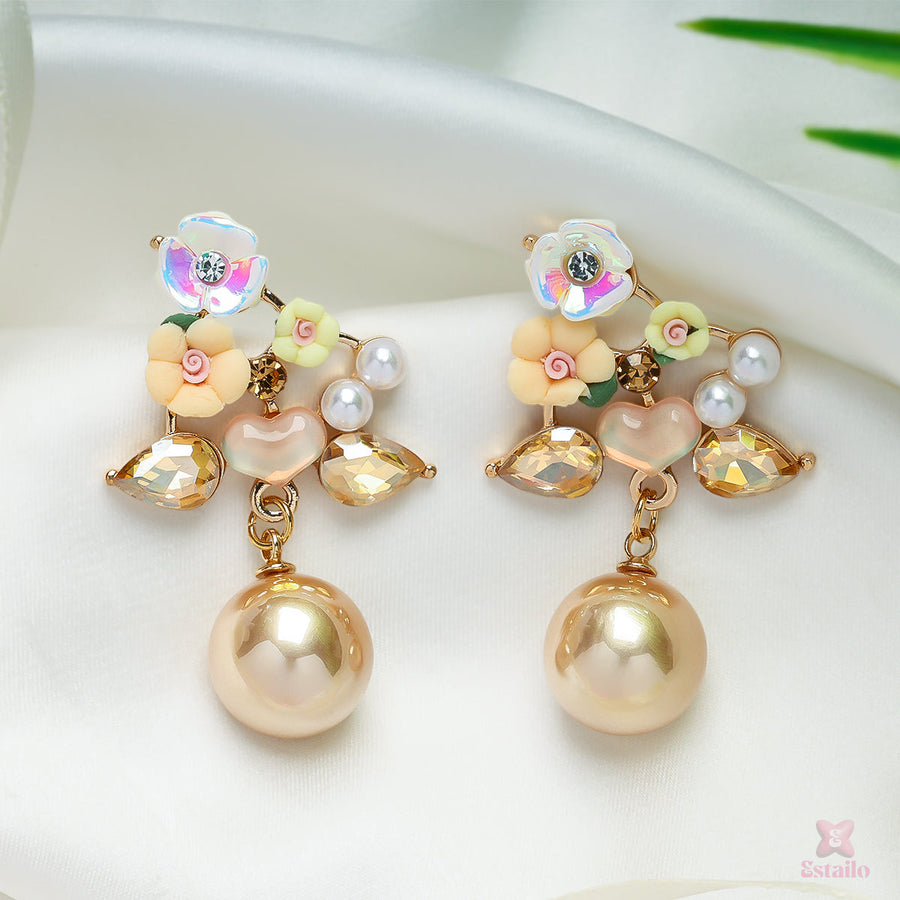 Charming Floral Earrings