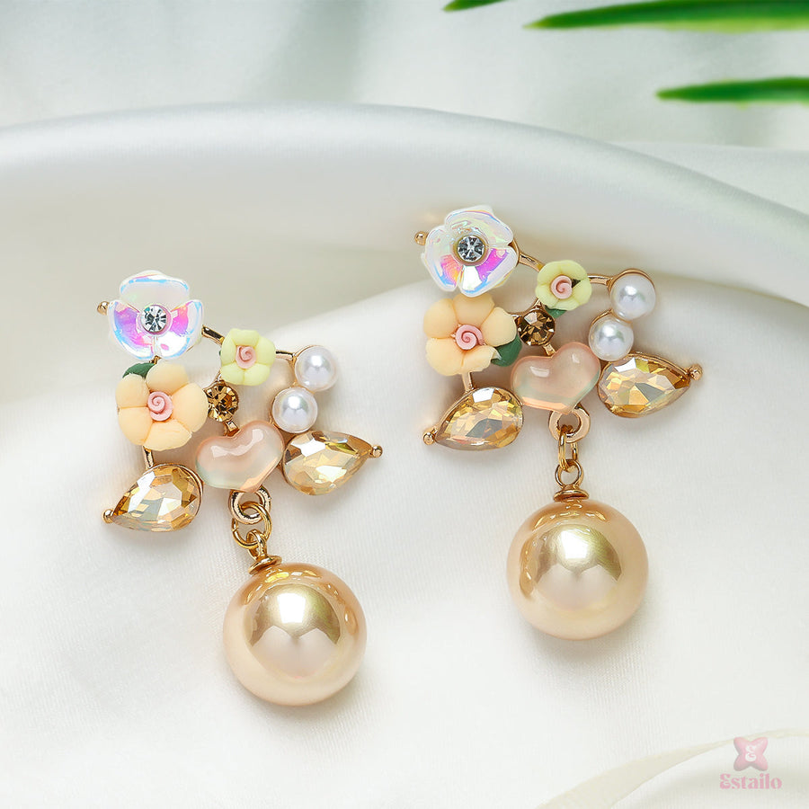 Charming Floral Earrings