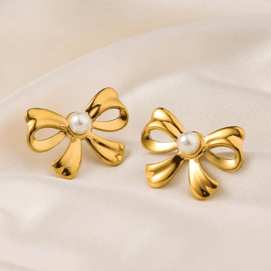 Love Loop Bows Earrings