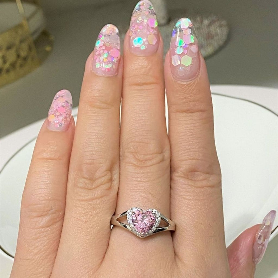 Rose Heart Ring
