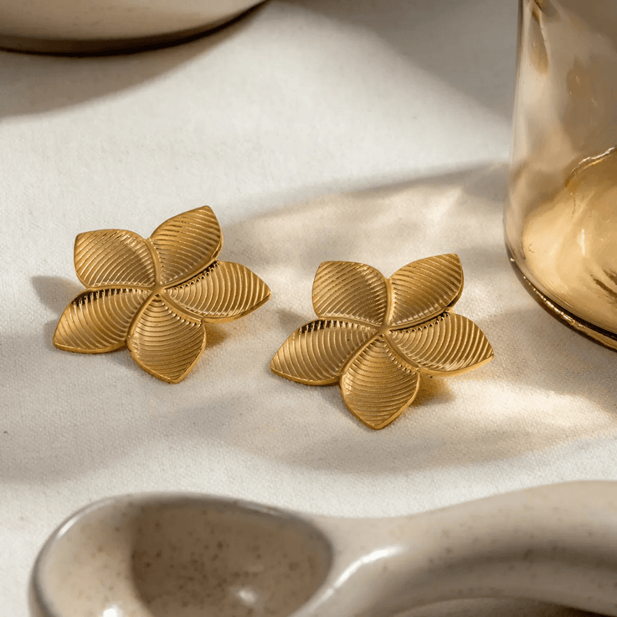 Floral Frenzy Flower Earrings