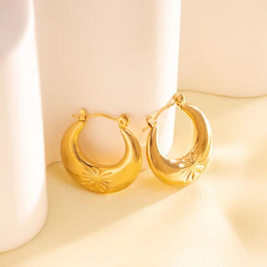 Eterna Shine Hoops Earrings