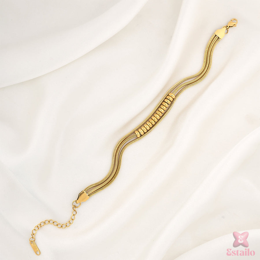 Gilded Grace Chain Bracelet