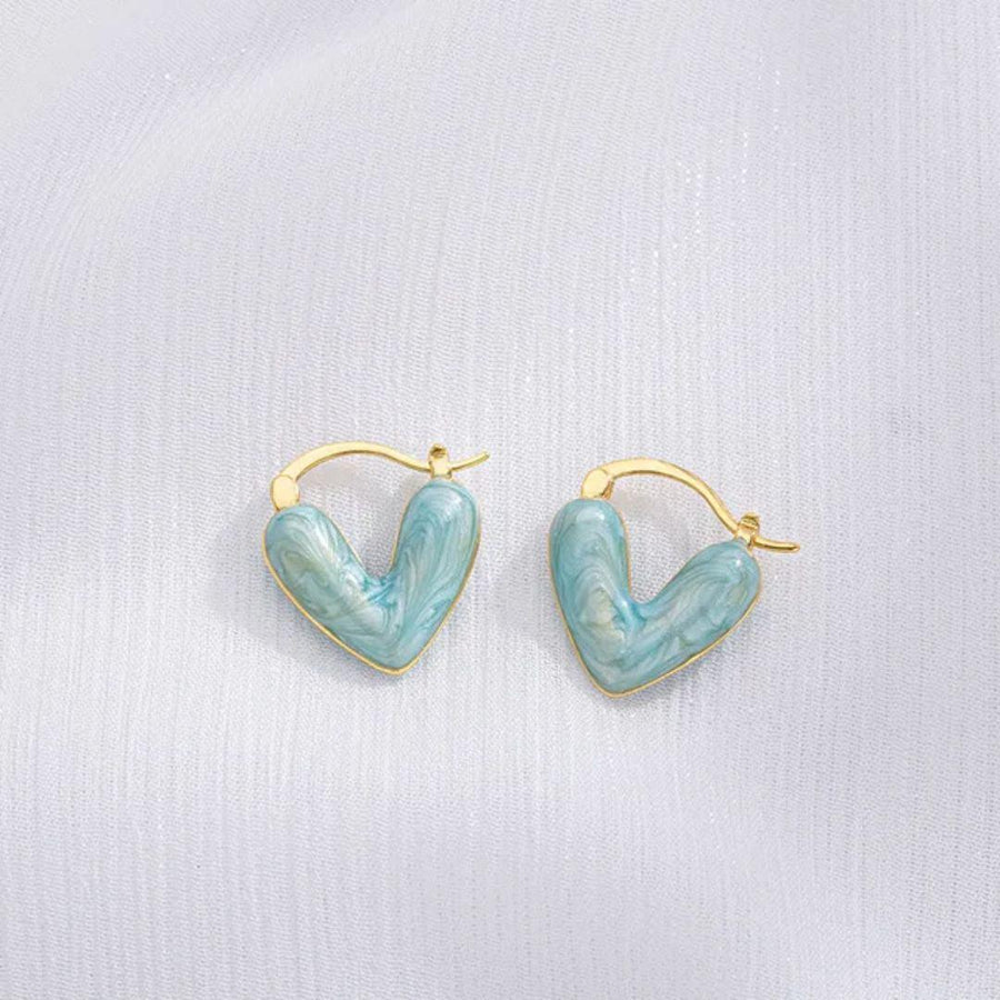 Blind Date coloured Hoop Earrings