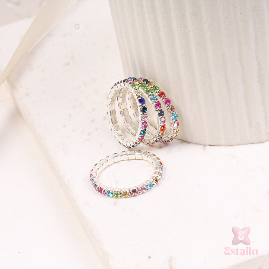 Gemstone Gradient Ring