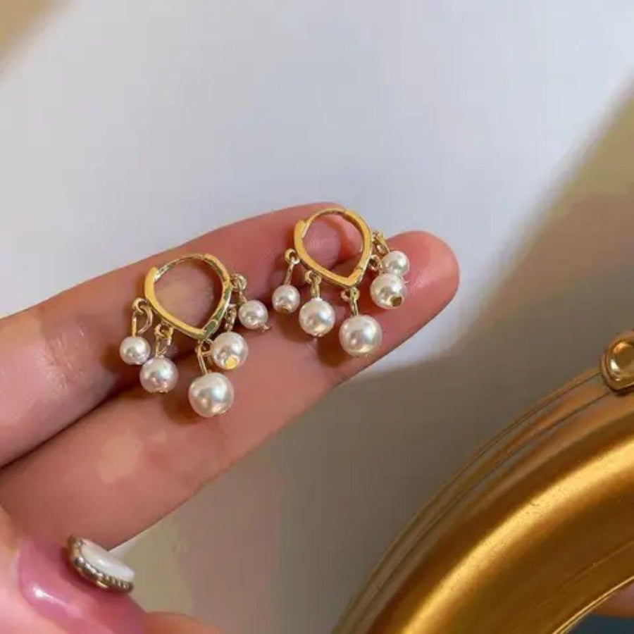 A Pearl Of Wisdom Drop Earrings