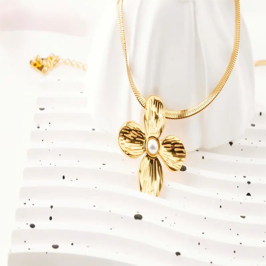 Golden Blossom Necklace