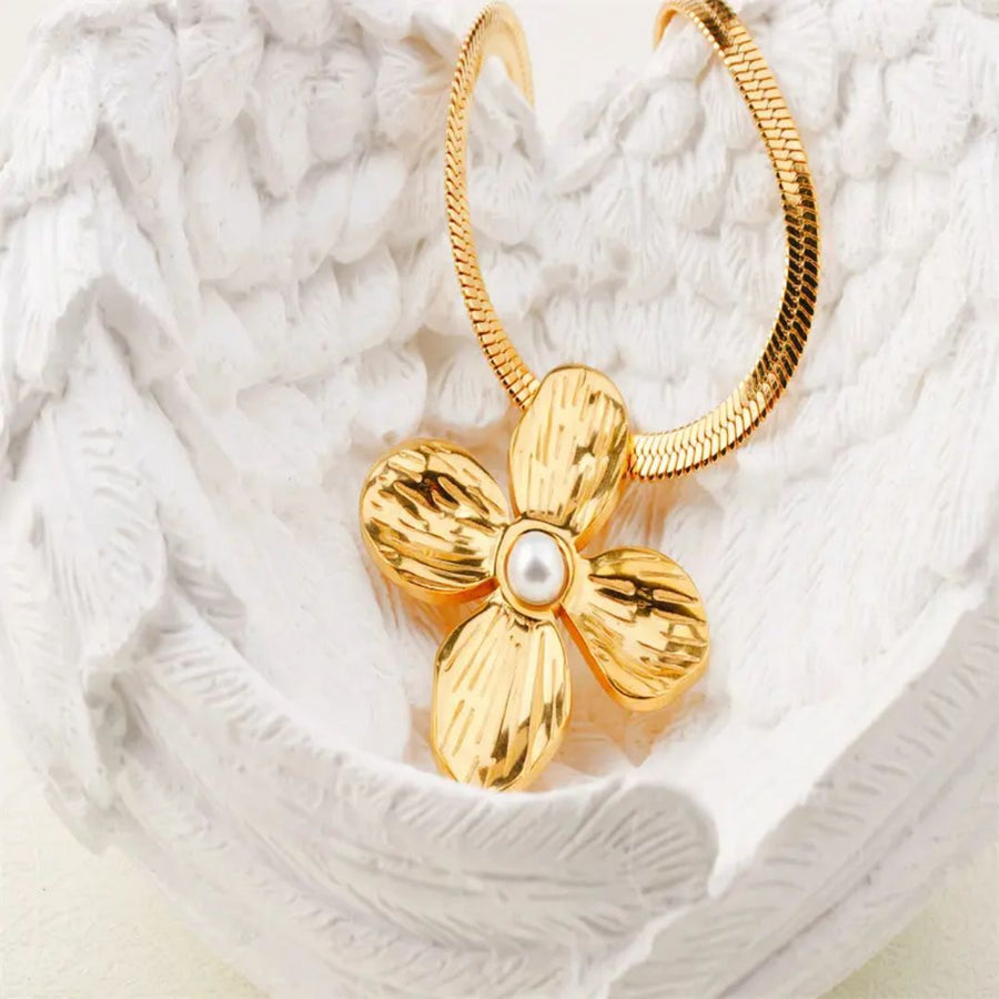 Golden Blossom Necklace