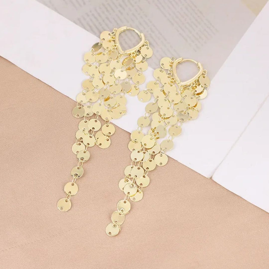 Shimmering Chain Earrings