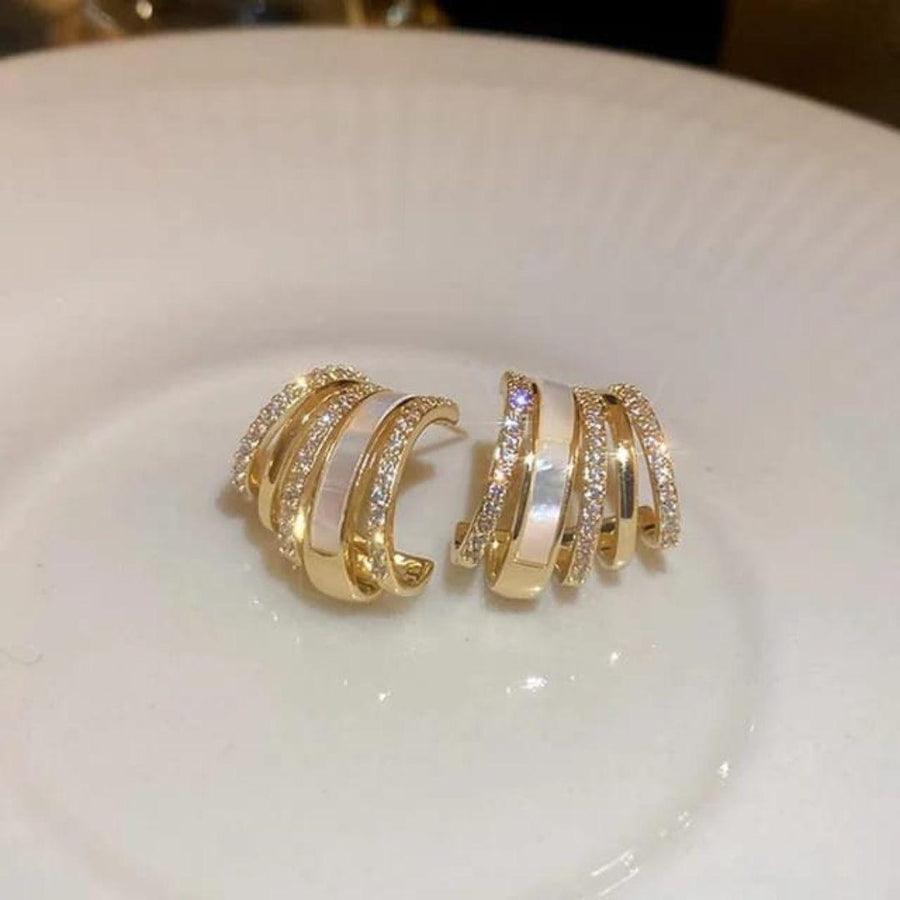 Blind Date Swirl Earrings