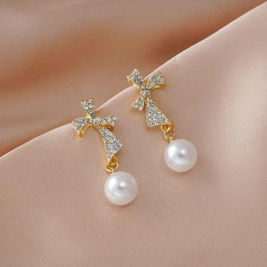 A Pearl Of Wisdom Drop Earrings