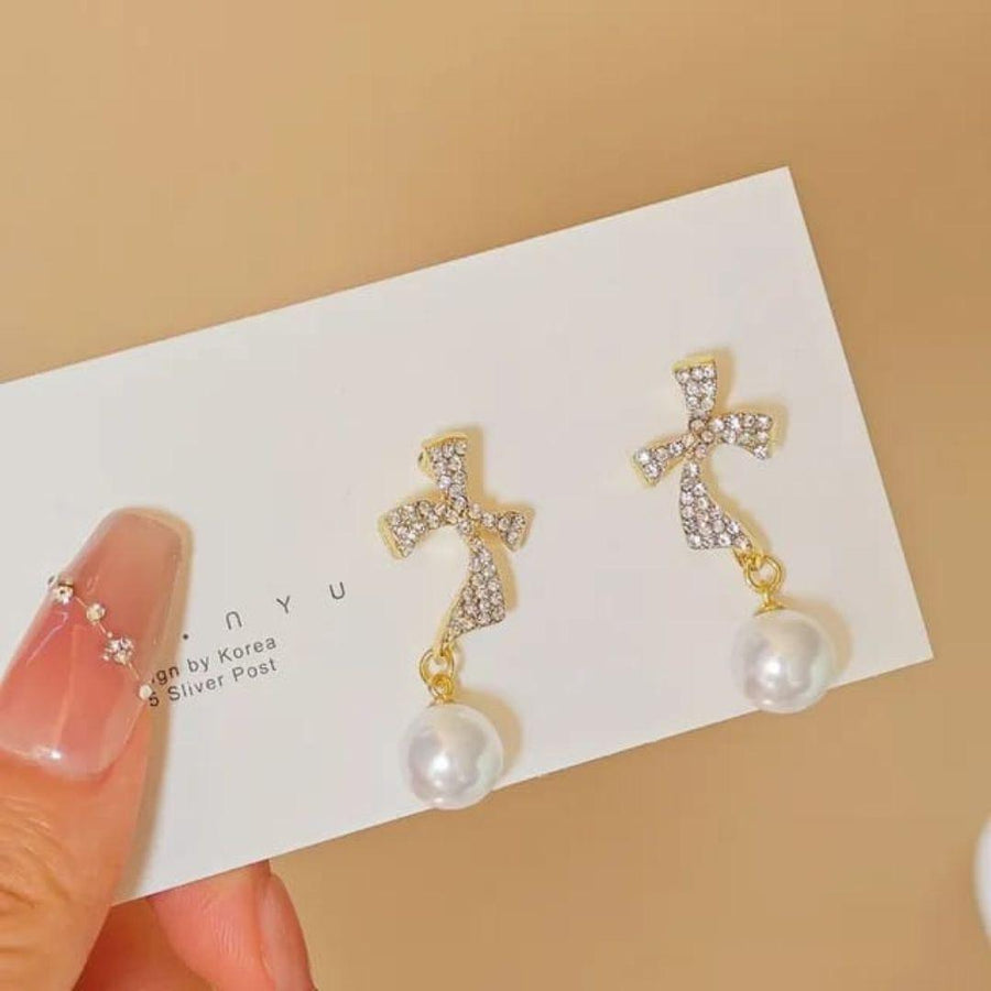 A Pearl Of Wisdom Drop Earrings