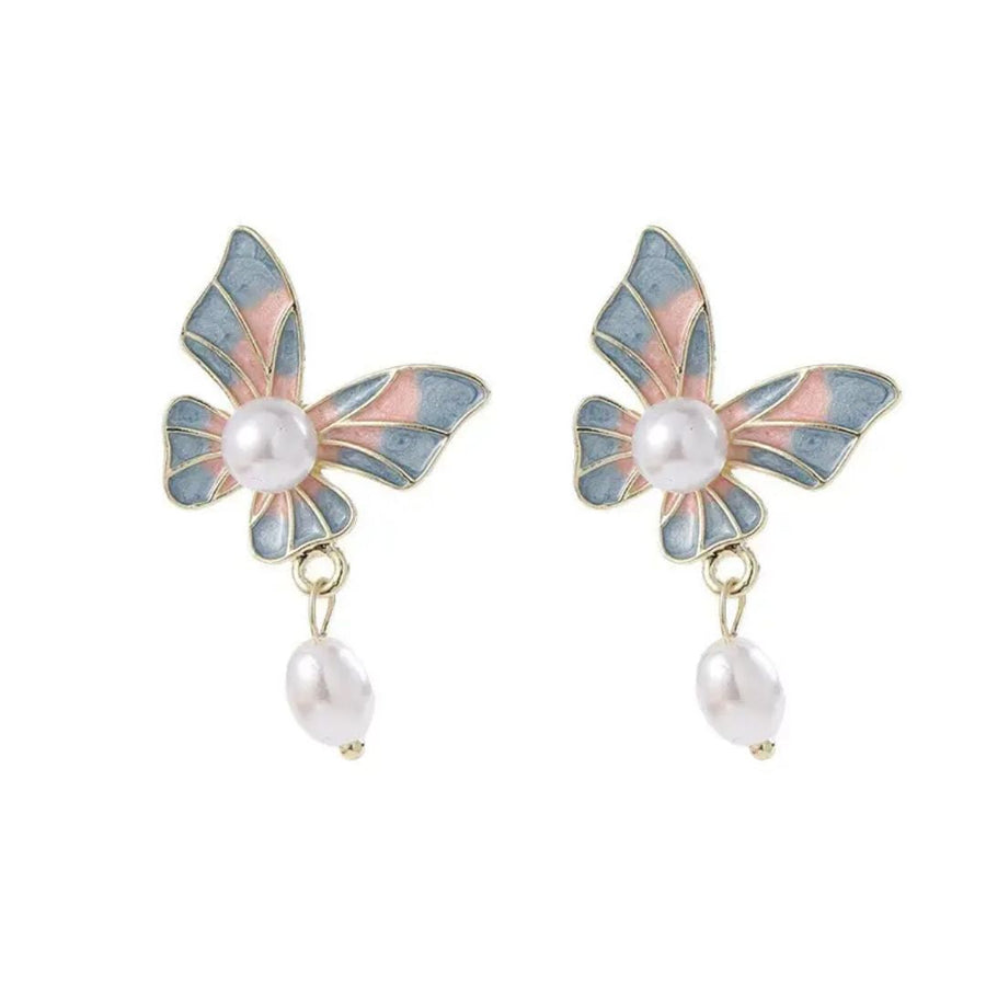 Charming Butterfly Drops Earrings