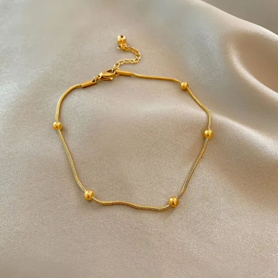 Celestial Bead Anklet