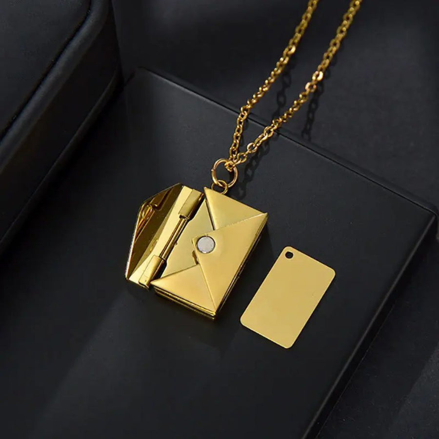 Envelope Love Letter Necklace