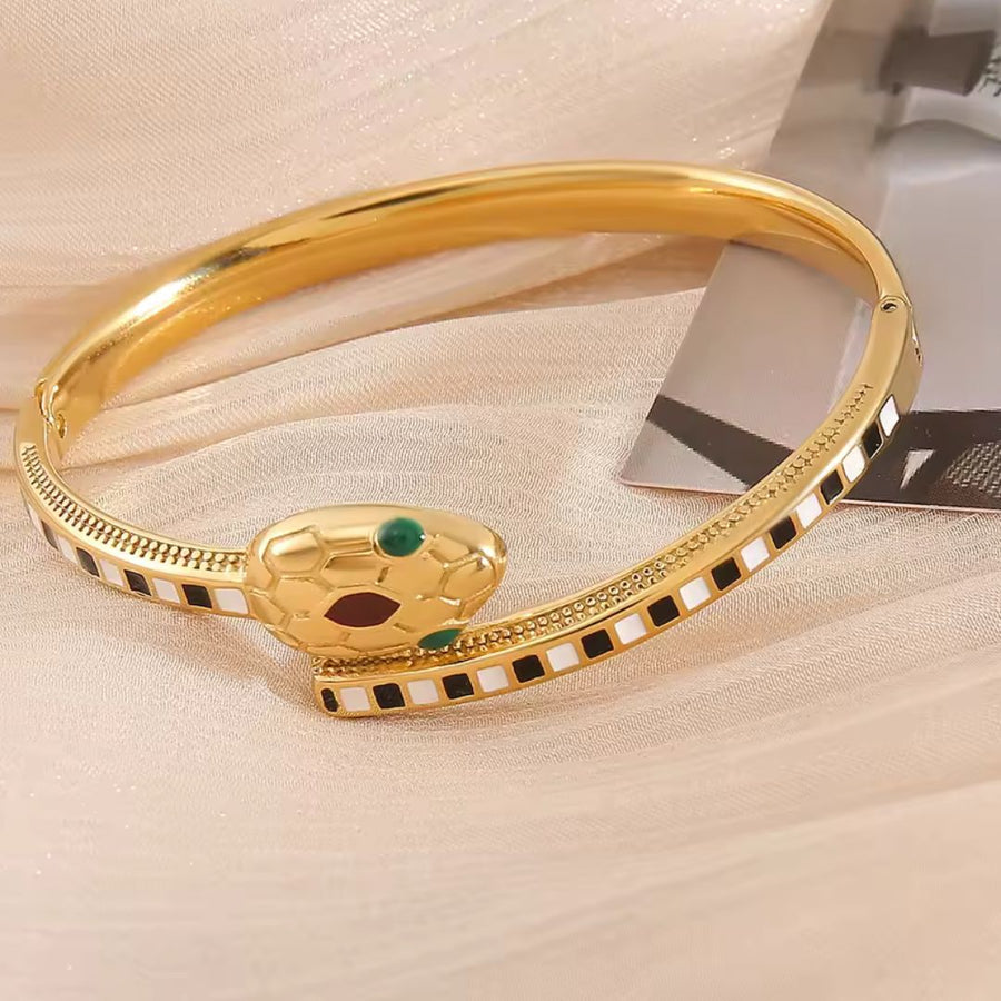 Cleopatra Serpent Bangle Bracelet