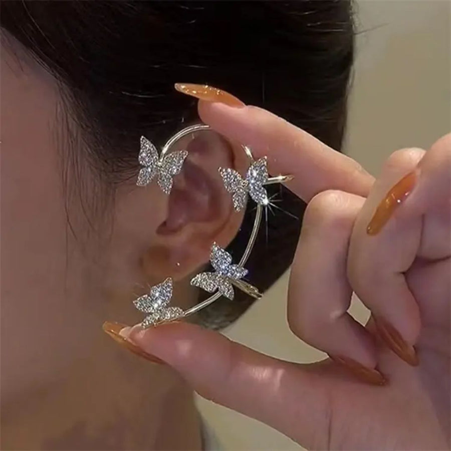 Gleam Wings Earcuff Earrings