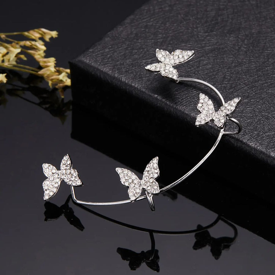 Gleam Wings Earcuff Earrings
