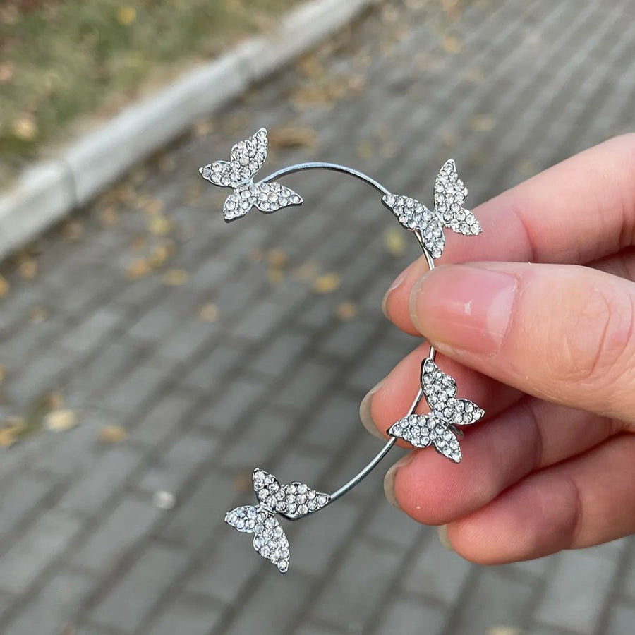 Gleam Wings Earcuff Earrings