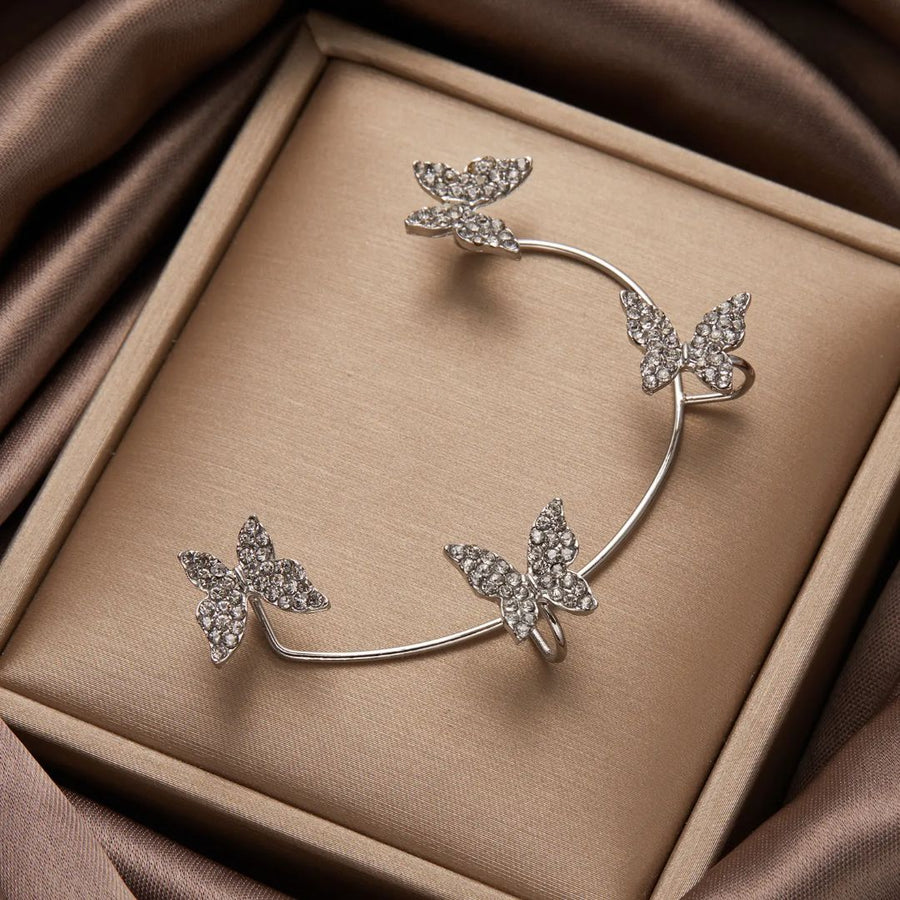 Gleam Wings Earcuff Earrings