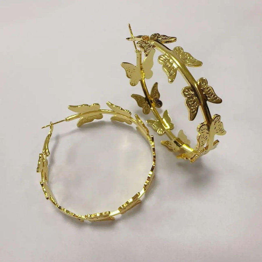 Zesty Flutter Spiral Earrings