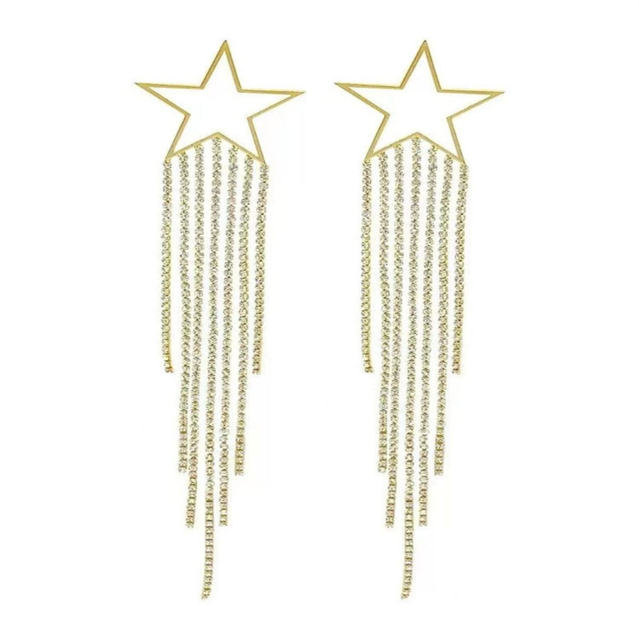 Star Long Chain Earring