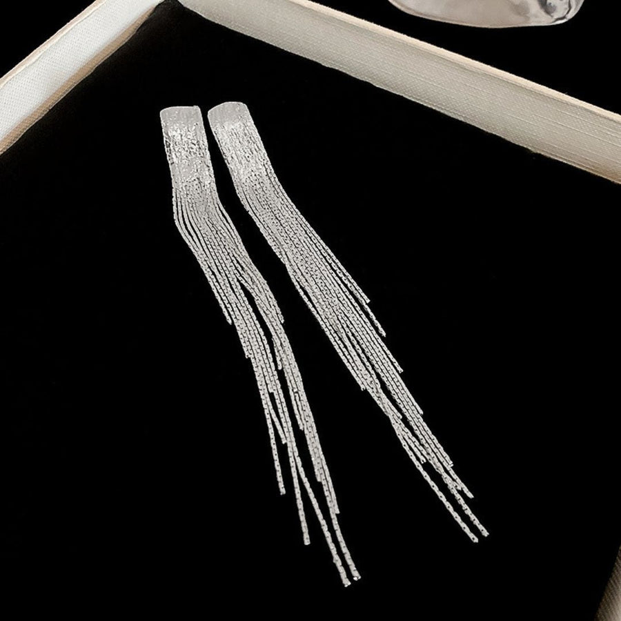 Shimmering Chain Earrings