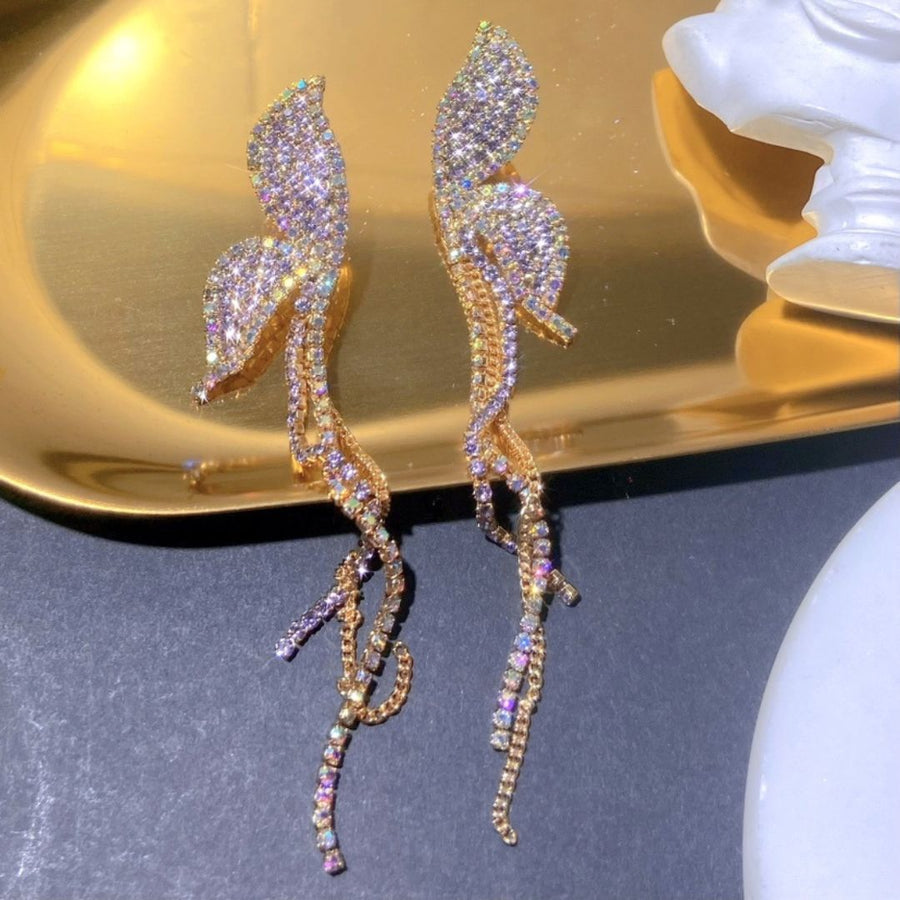 Butterfly Tassel Earrings