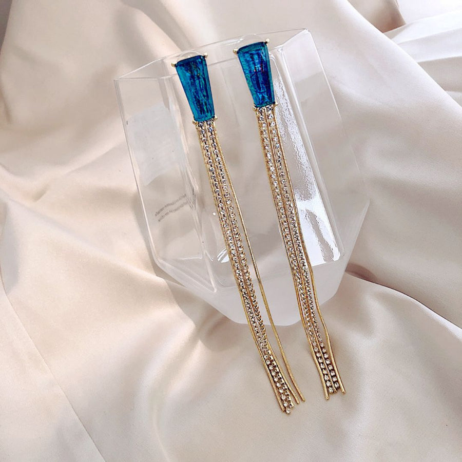 Blue Daze Dangles Earring