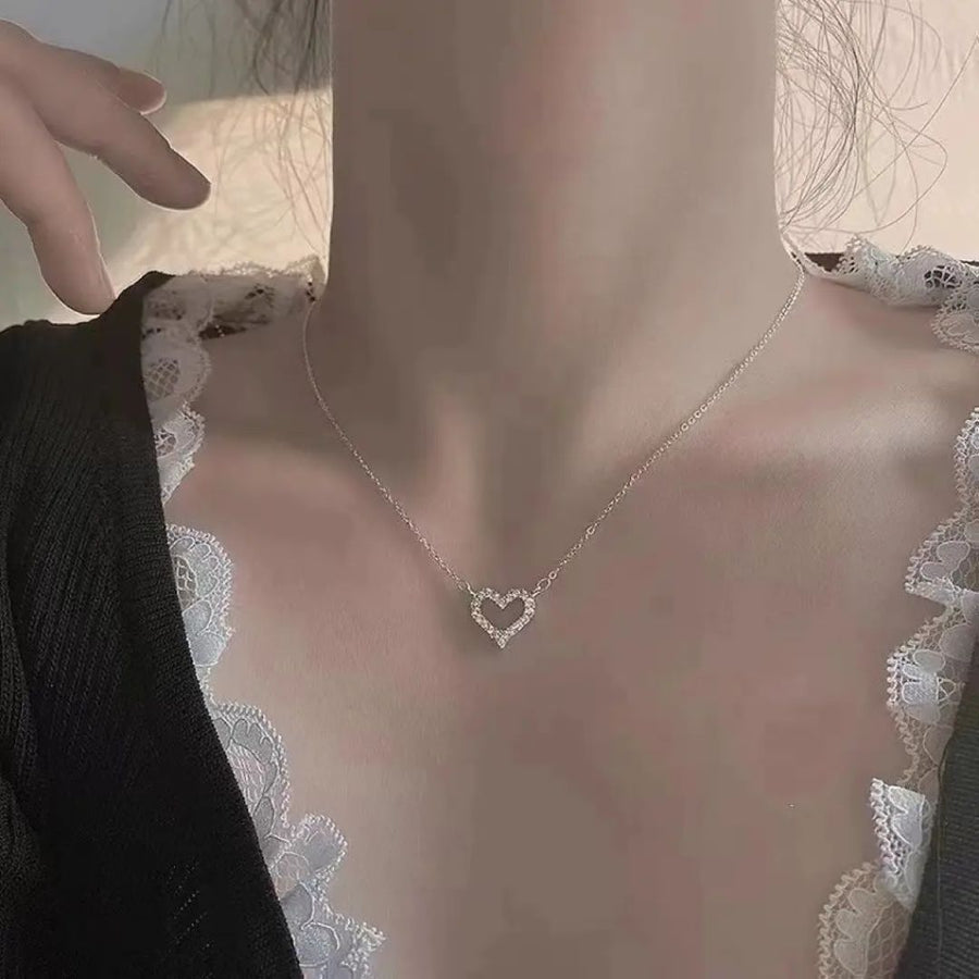 Moonlit Heart necklace