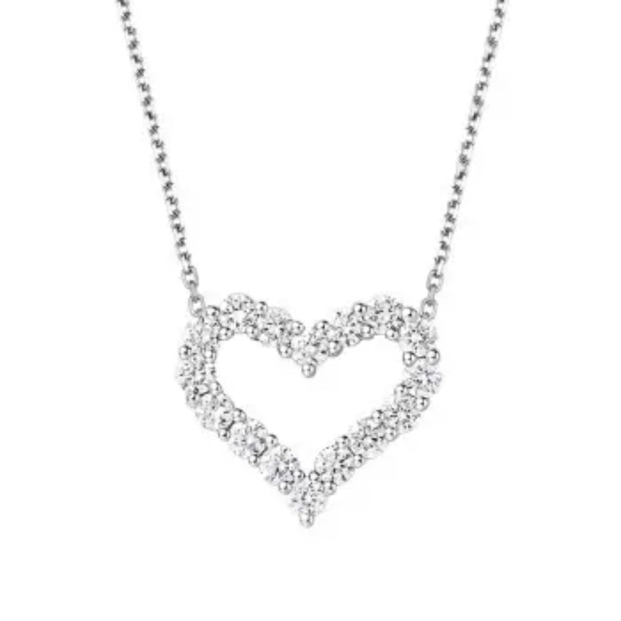 Moonlit Heart necklace