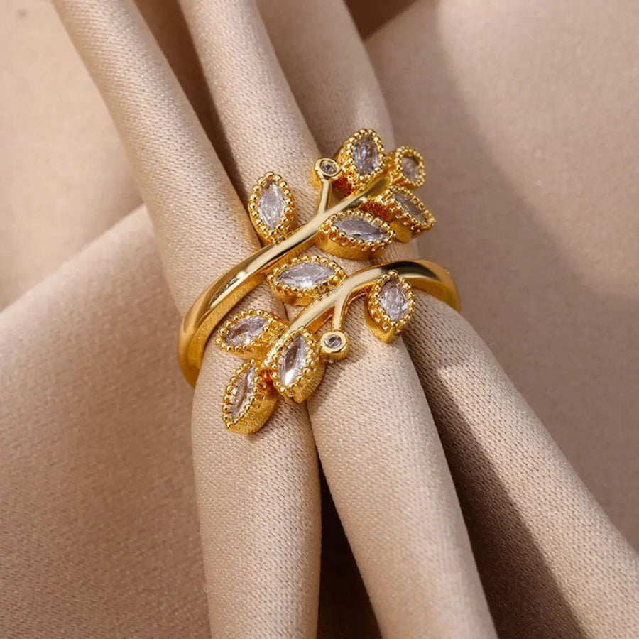 Golden Glide Ring