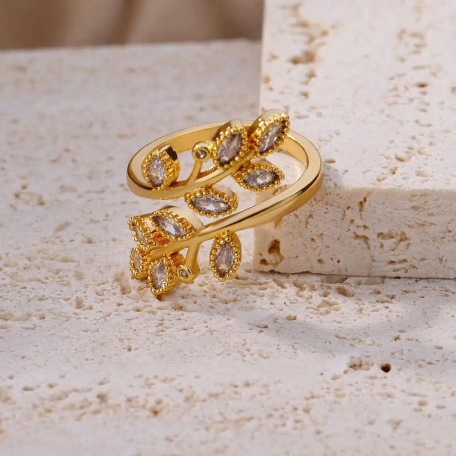 Golden Glide Ring