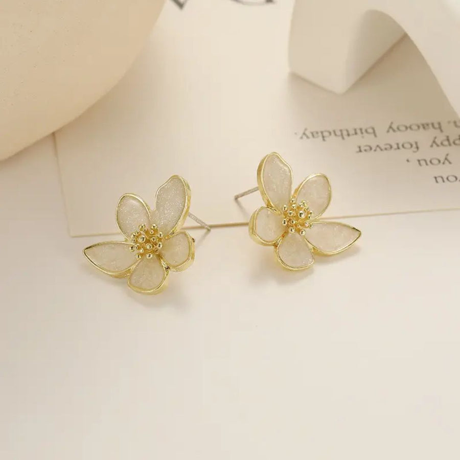 Floral Twirl Earring