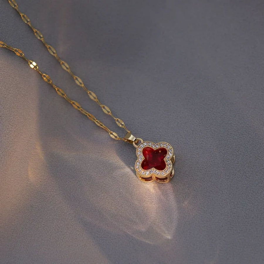 Crystal Rose Regalia Necklace