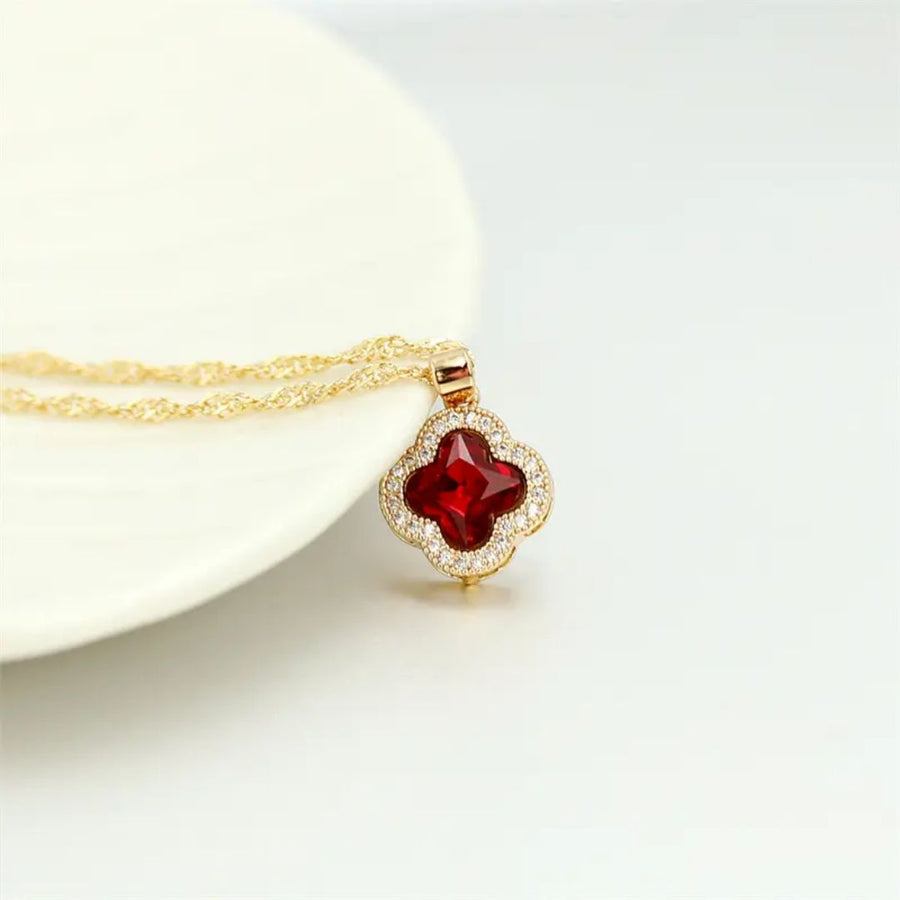 Crystal Rose Regalia Necklace