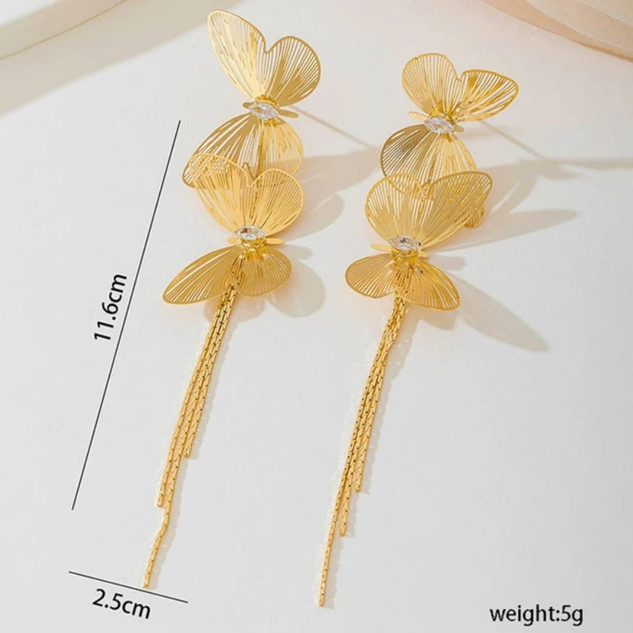 Sunshine Flutter Drop Earring