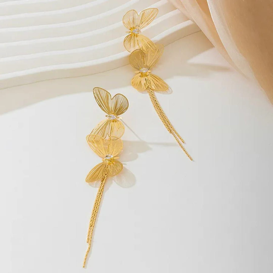 Sunshine Flutter Drop Earring
