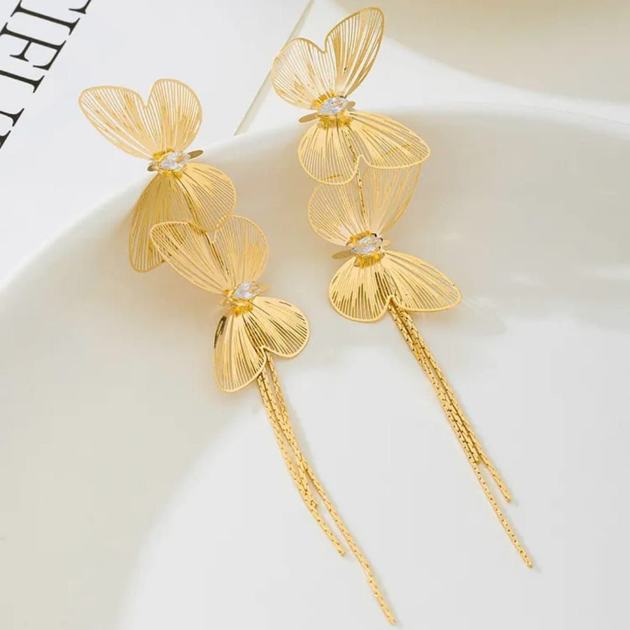 Sunshine Flutter Drop Earring