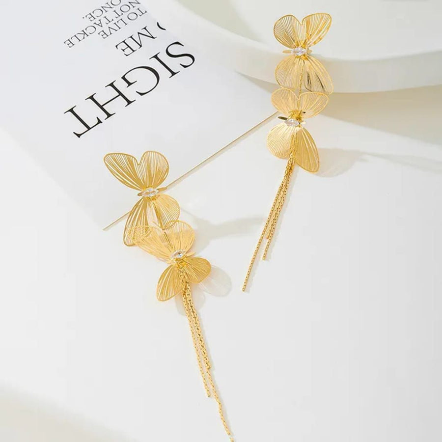 Sunshine Flutter Drop Earring