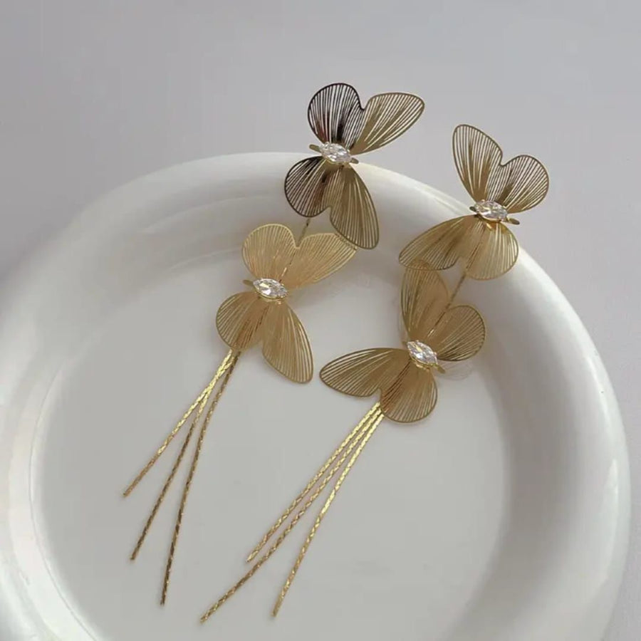 Sunshine Flutter Drop Earring